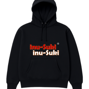 inu-Suki Hoodie 內刷毛厚帽T-黑